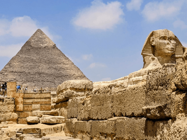 Giza Pyramids and Sphinx