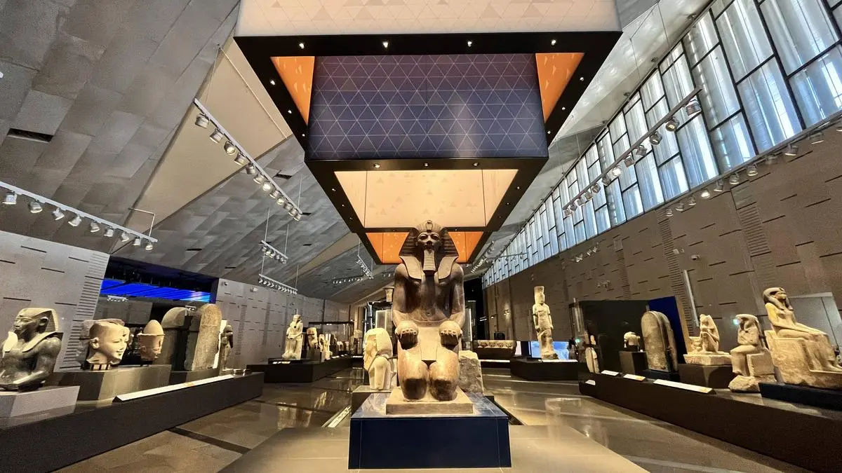 The grand Egyptian museum and the Pyramids of Giza tour
