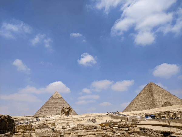 Giza Pyramids and Sphinx