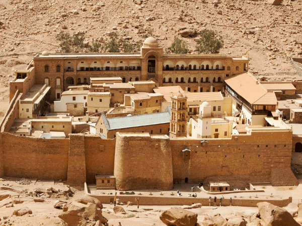 The city of St Catherine monastery