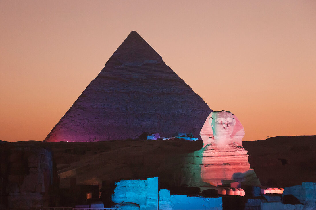 Half Day Sound and light Show in Giza Pyramids