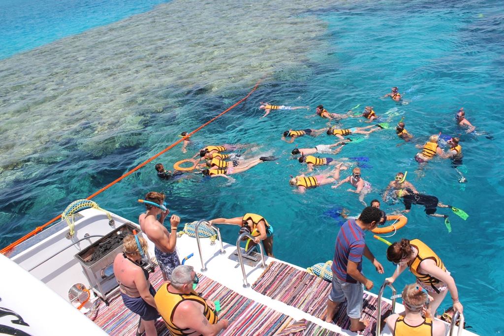 Snorkeling Trip By Boat in Ras Mohamed from Sharm